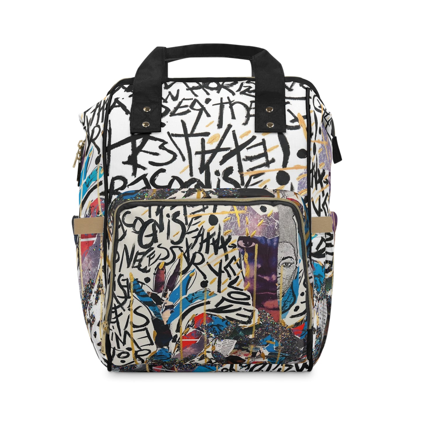 "Multitudes Within by Courtney Minor" Multifunctional Backpack
