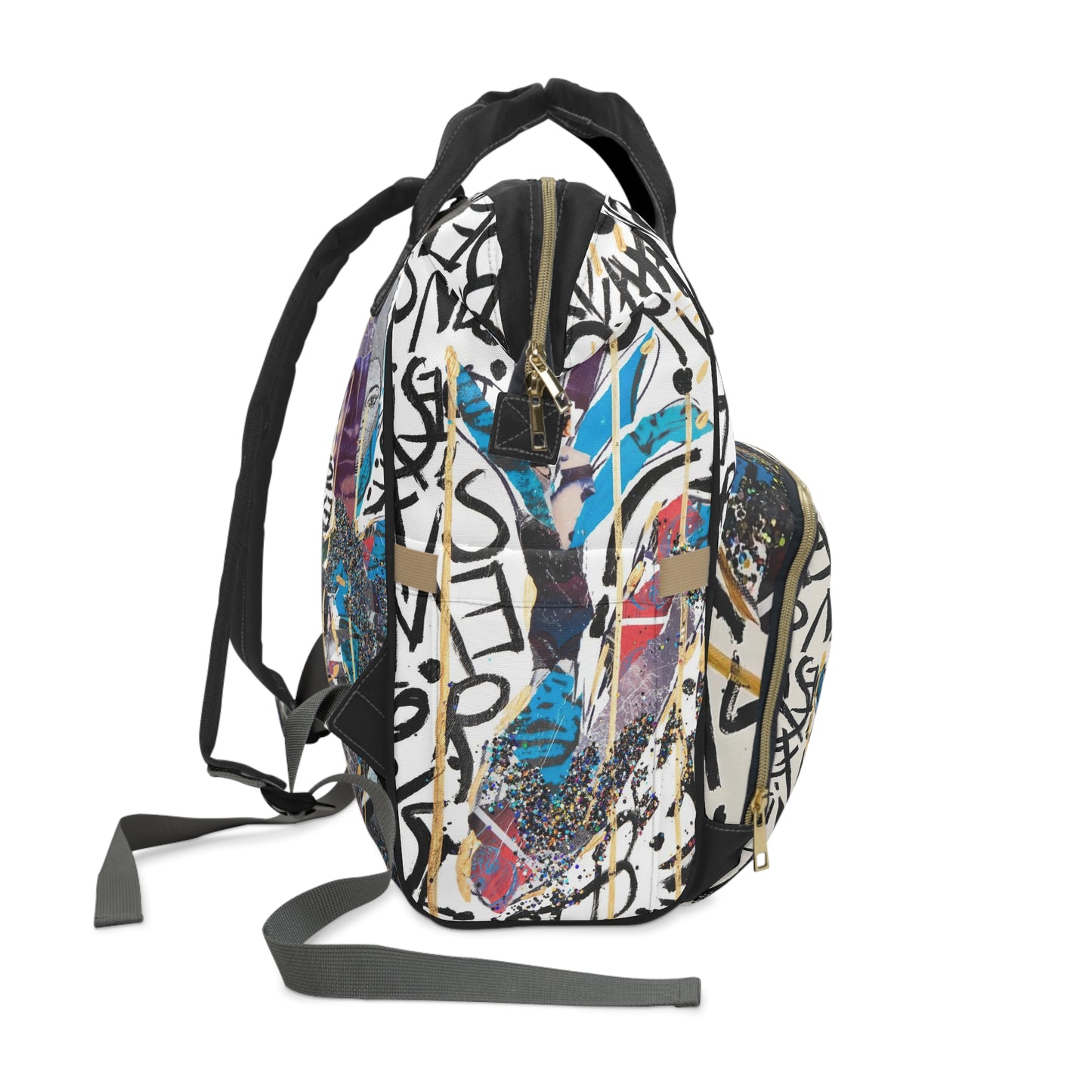 "Multitudes Within by Courtney Minor" Multifunctional Backpack