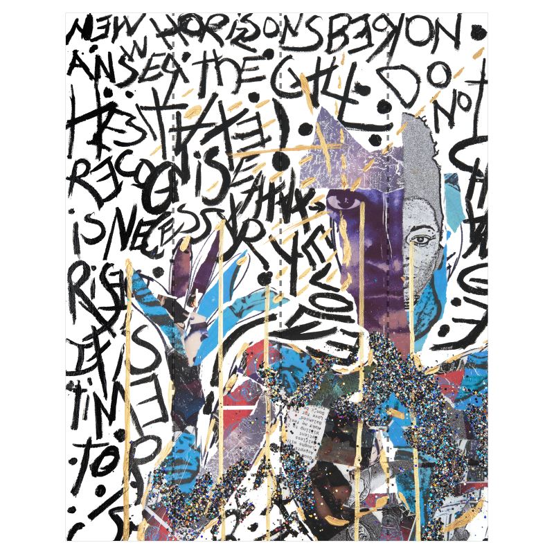 Multitudes Within Mural Wallpaper