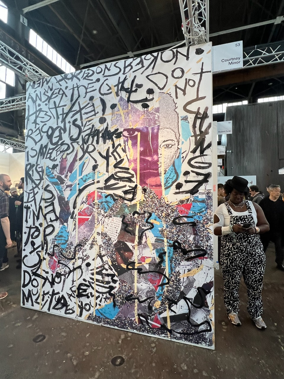 "Multitudes Within" Open Edition Printed Tiled Wall Murals (10 feet x 8 feet)