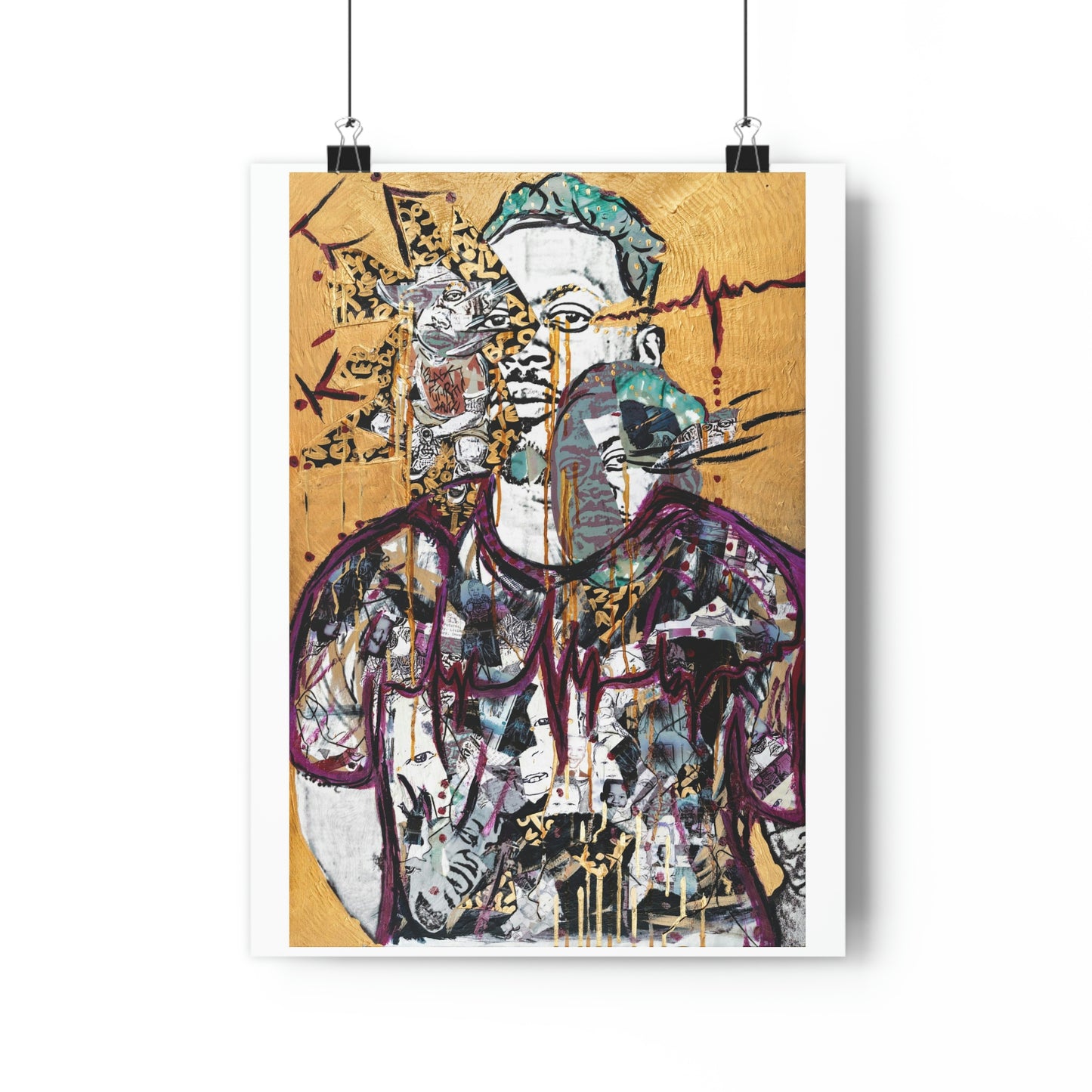 Heartbeat of Fatherhood Giclée Art Print