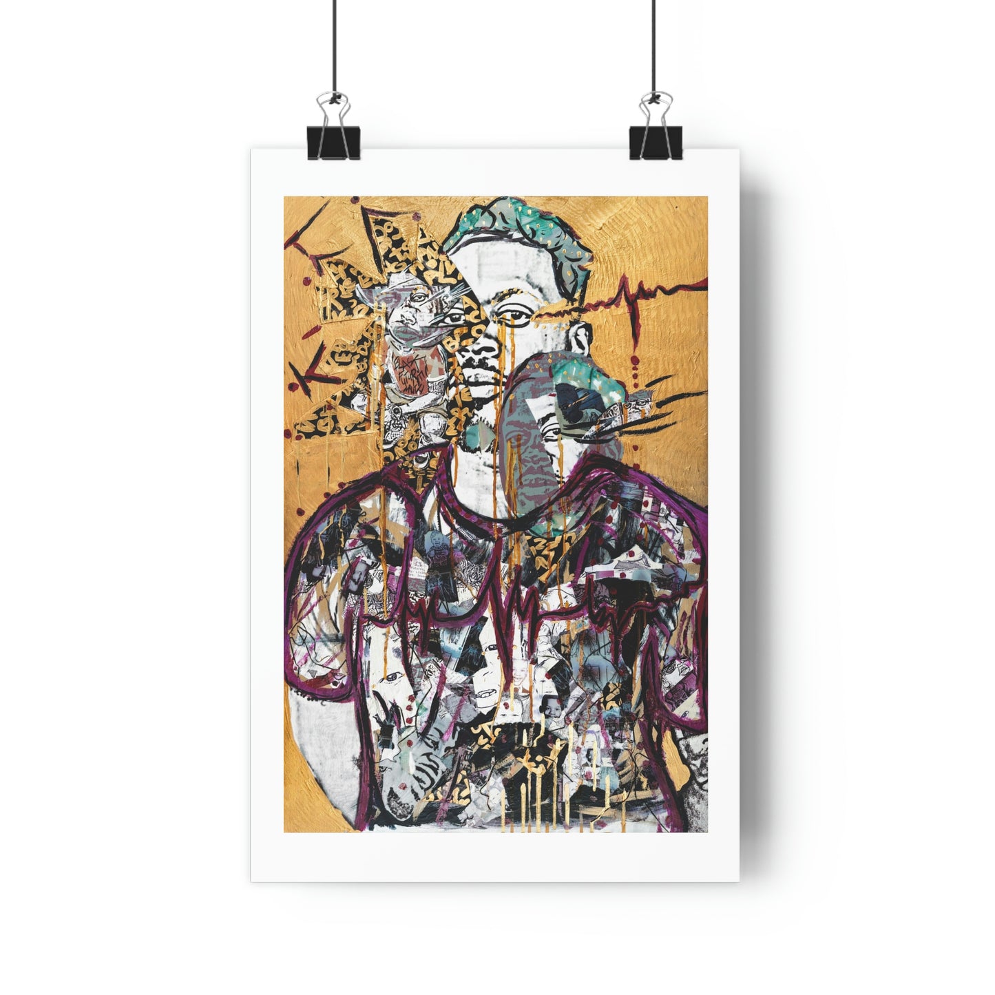 Heartbeat of Fatherhood Giclée Art Print