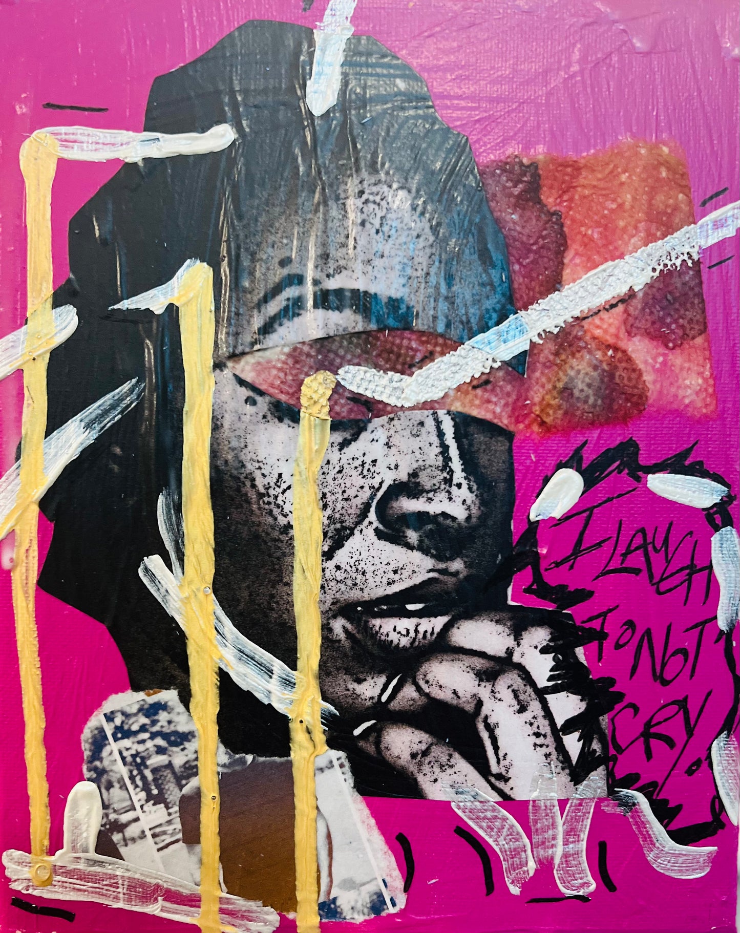 "I Laugh to Not Cry" Fine Art Work