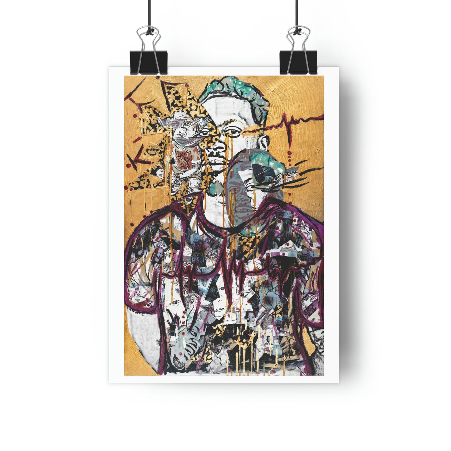 Heartbeat of Fatherhood Giclée Art Print
