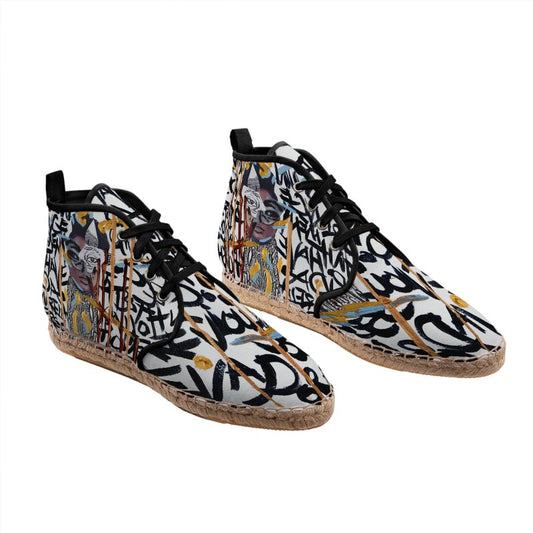 Magritte High Top Espadrilles Sneakers