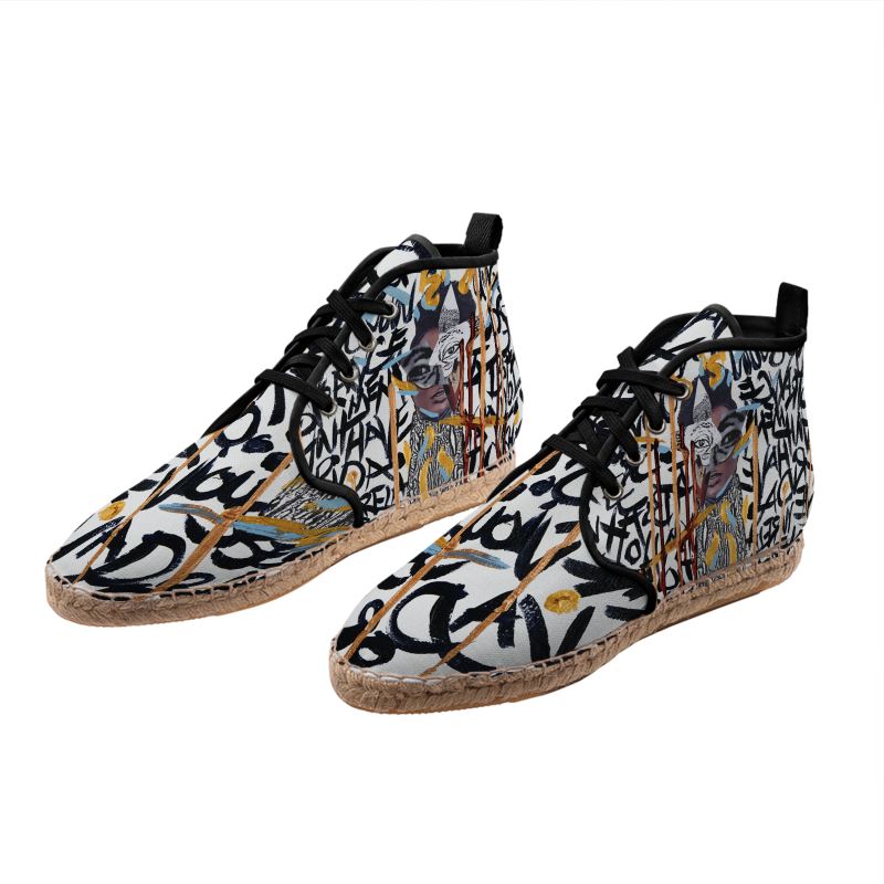 Magritte High Top Espadrilles Sneakers