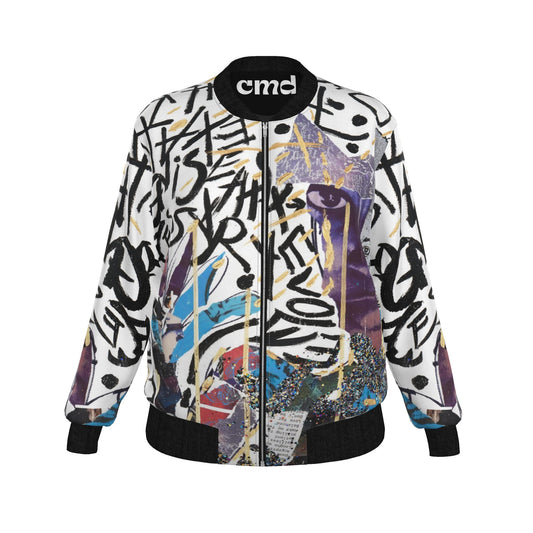 Multitudes Within Wearable Art Adult Bomber