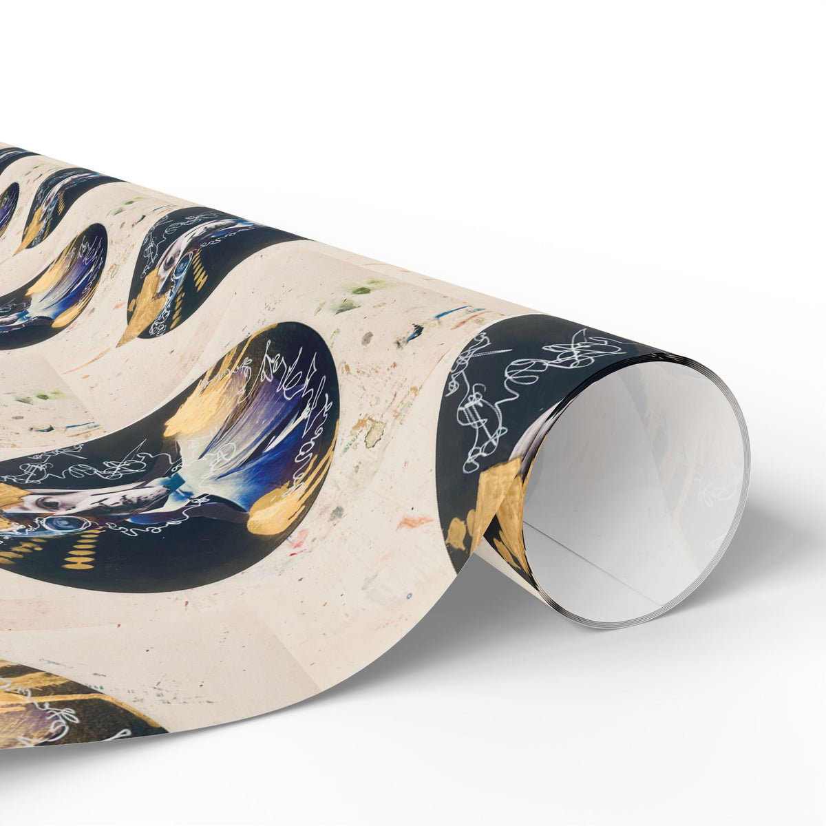 Astrological Moon Pattern Wrapping Paper — Celestial Gift Wrap for Astrology Lovers